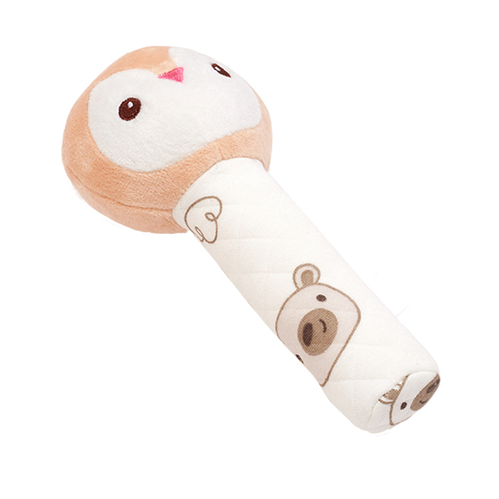 Baby Toys 0-12 Months Stuffed Animal Baby Rattle Soft Plush Hand Rattle Toys Infant Dolls