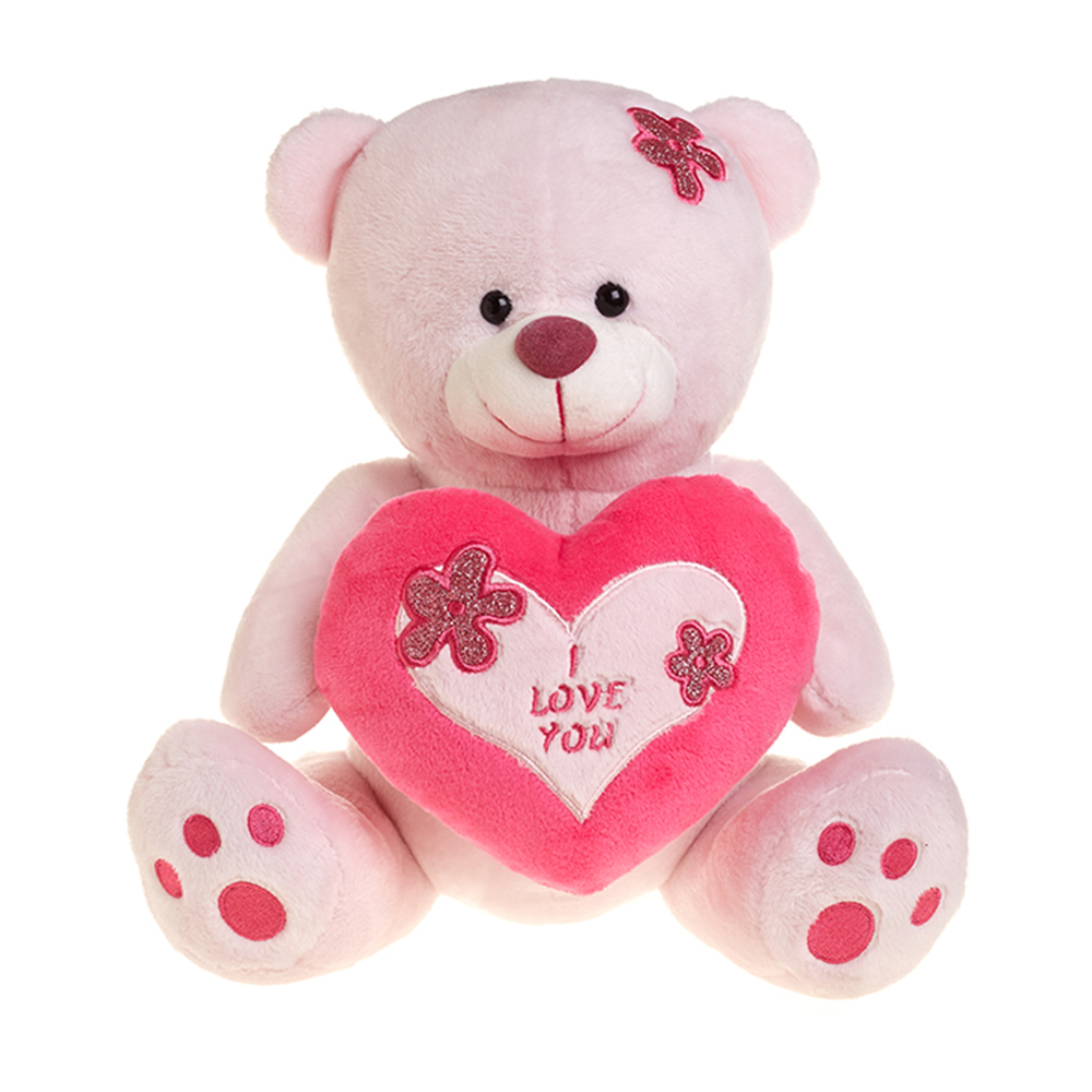 Customized Cute Love Plush Toy Soft Red Valentine's Day Plush Teddy Bear And Mother's Day Gift