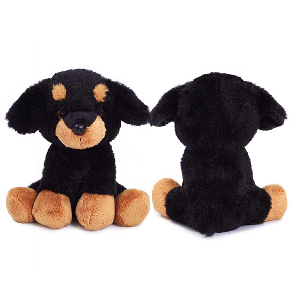 New Design Lovely Hot Sale Custom Plush Puppy Realistic Stuffed Soft Dog Doll Set Custom