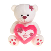 Customized Cute Love Plush Toy Soft Red Valentine's Day Plush Teddy Bear And Mother's Day Gift