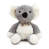 Factory Custom Plush Doll Soft Microwavable Stuffed Animal Cute Gray White Koala Plush Toy