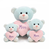 Oem Odm Valentine Stuffed Bears Wholesale Love Heart Plush Toy Teddy Bear For Gifts