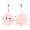 Mini Crab Octopus Starfish Shark Stuffed Sea Animal Toys Cute Plush Toy Keychain