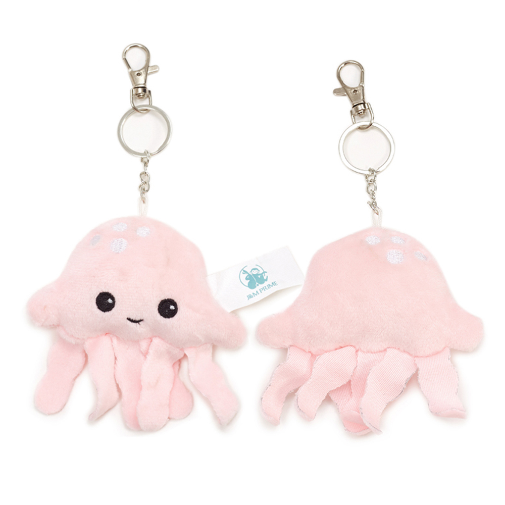 Mini Crab Octopus Starfish Shark Stuffed Sea Animal Toys Cute Plush Toy Keychain