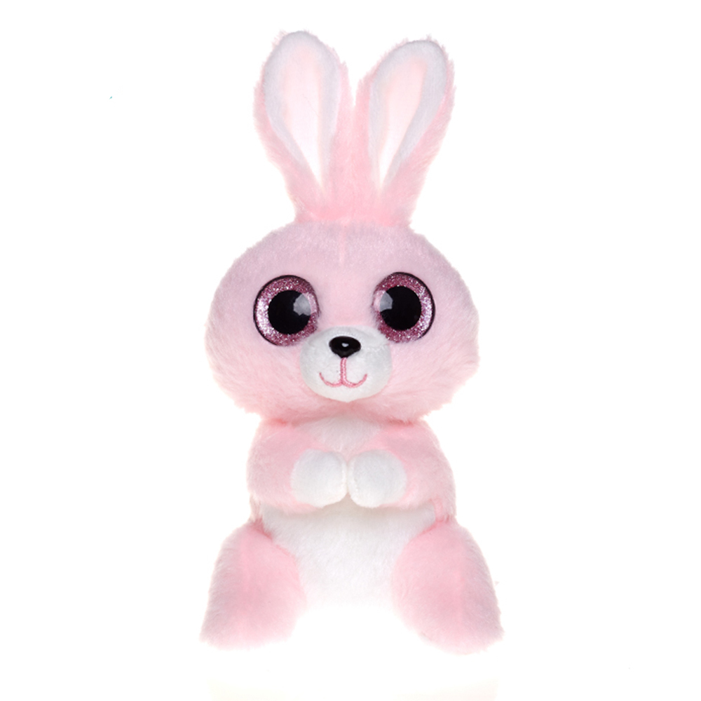 ECO Recycled Plush Fabric Material Easter Kids Gifts Cute Soft Animal Doll Plushie Toy Stuffed Long Ear Rabbit Plush Bunny