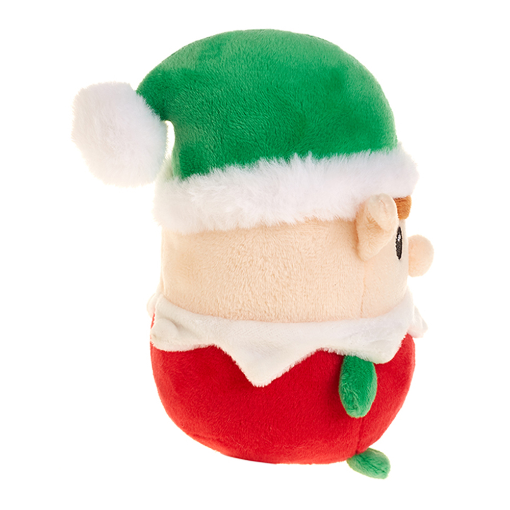 Factory Custom Funny Christmas Soft Plush Toys Elf Snowman Santa Claus Doll