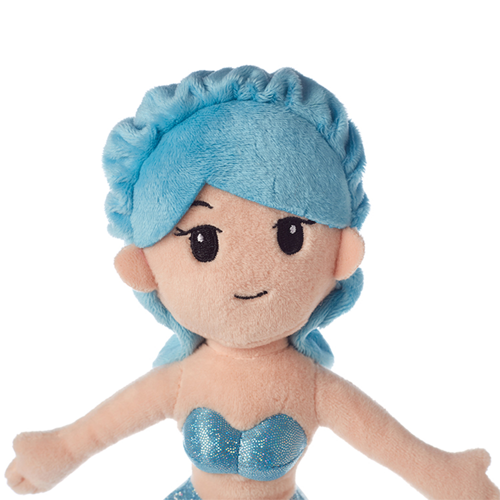 Custom Cartoon Kawaii Mermaid Plush Doll Toy Cute Doll Stuffed For Girl Gift