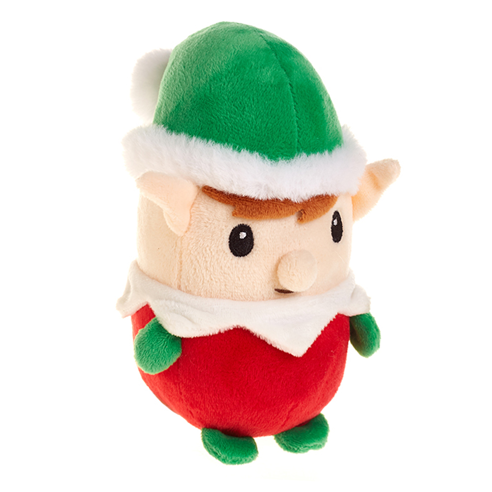 Factory Custom Funny Christmas Soft Plush Toys Elf Snowman Santa Claus Doll