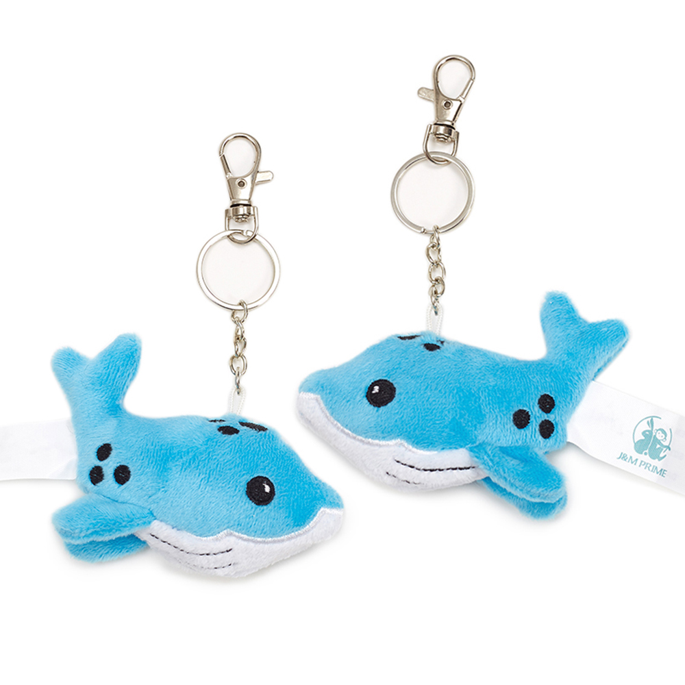 Mini Crab Octopus Starfish Shark Stuffed Sea Animal Toys Cute Plush Toy Keychain