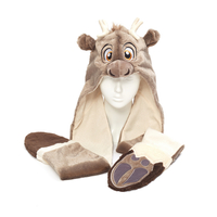 New Arrival Cute Ear Hat Plush Gift Warm Plush Hat