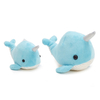 Cartoon Soft Little Blue Whale Plush Toys Stuffed Sea Animals Narwhal Pillow Lovely Dolls
