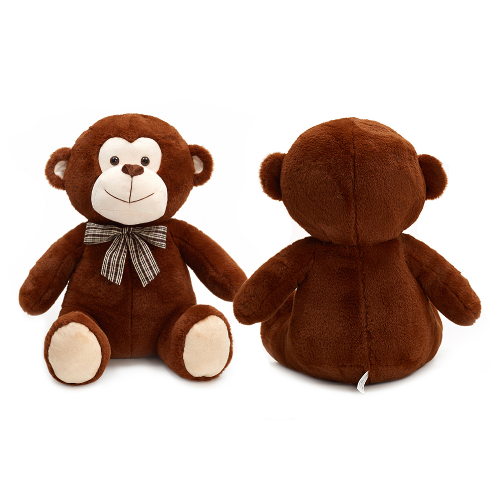 Wholesale Factory Custom Jungle Forest Animal Toys Soft Stuffed Dog Monkey Koala Bear Elephant Plush Toy