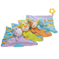 Luxury Stuffed Animal Appease Comforter Towel Bedding Plush Baby Security Blanket