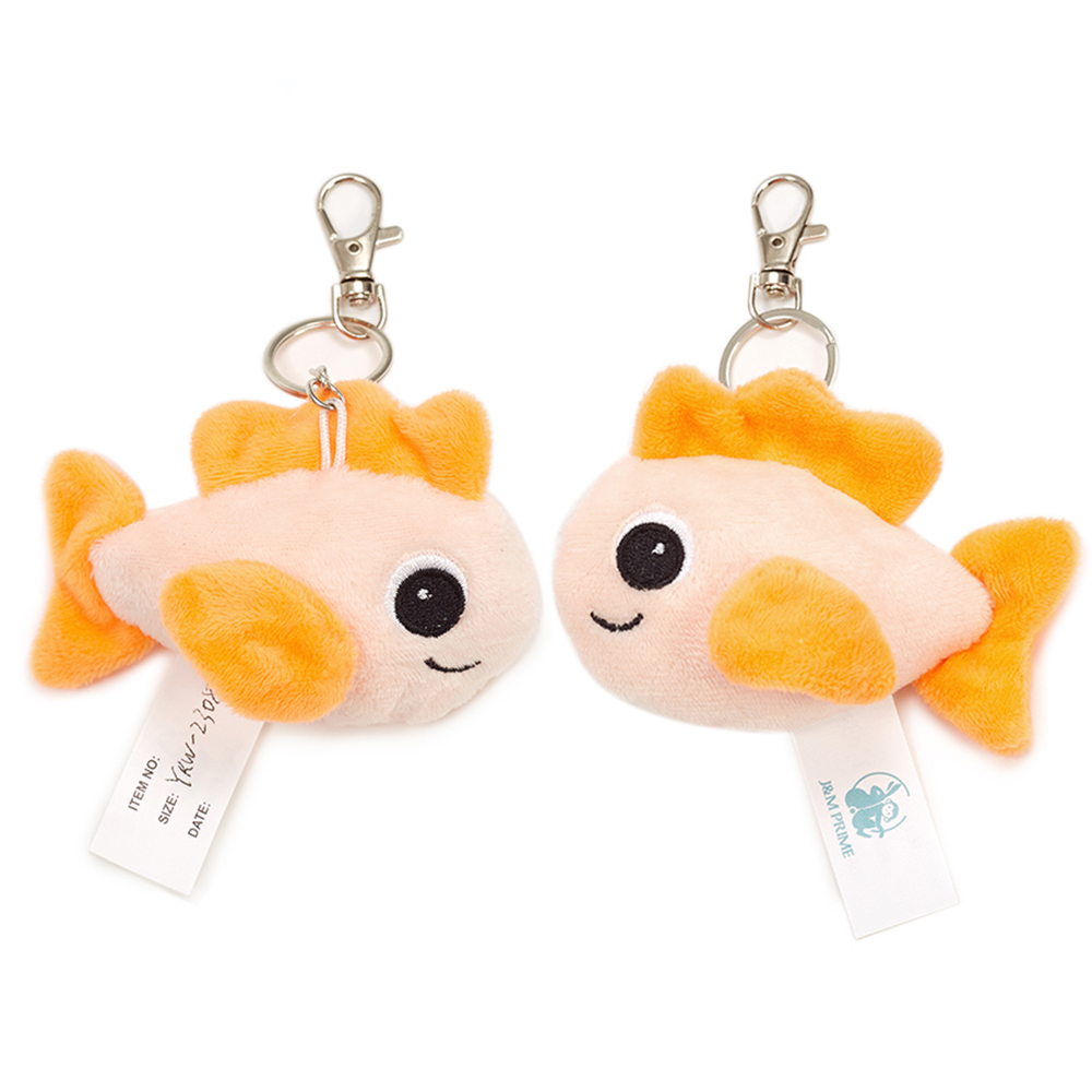 Mini Crab Octopus Starfish Shark Stuffed Sea Animal Toys Cute Plush Toy Keychain