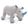 New Dog Toy Plush Rhino Shape Pet Dog Bite Chew Toys Set