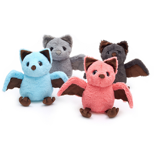 Custom Adorable Animal Stuffed Plush Doll Halloween Bat Plush Toys New Design Fluffy Plush Bat For Kids Gifts Toys