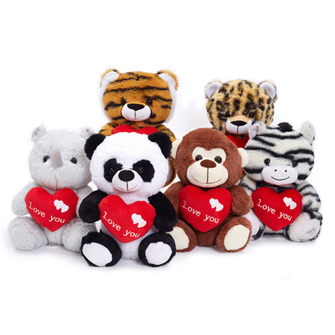  Valentine Animal Plush