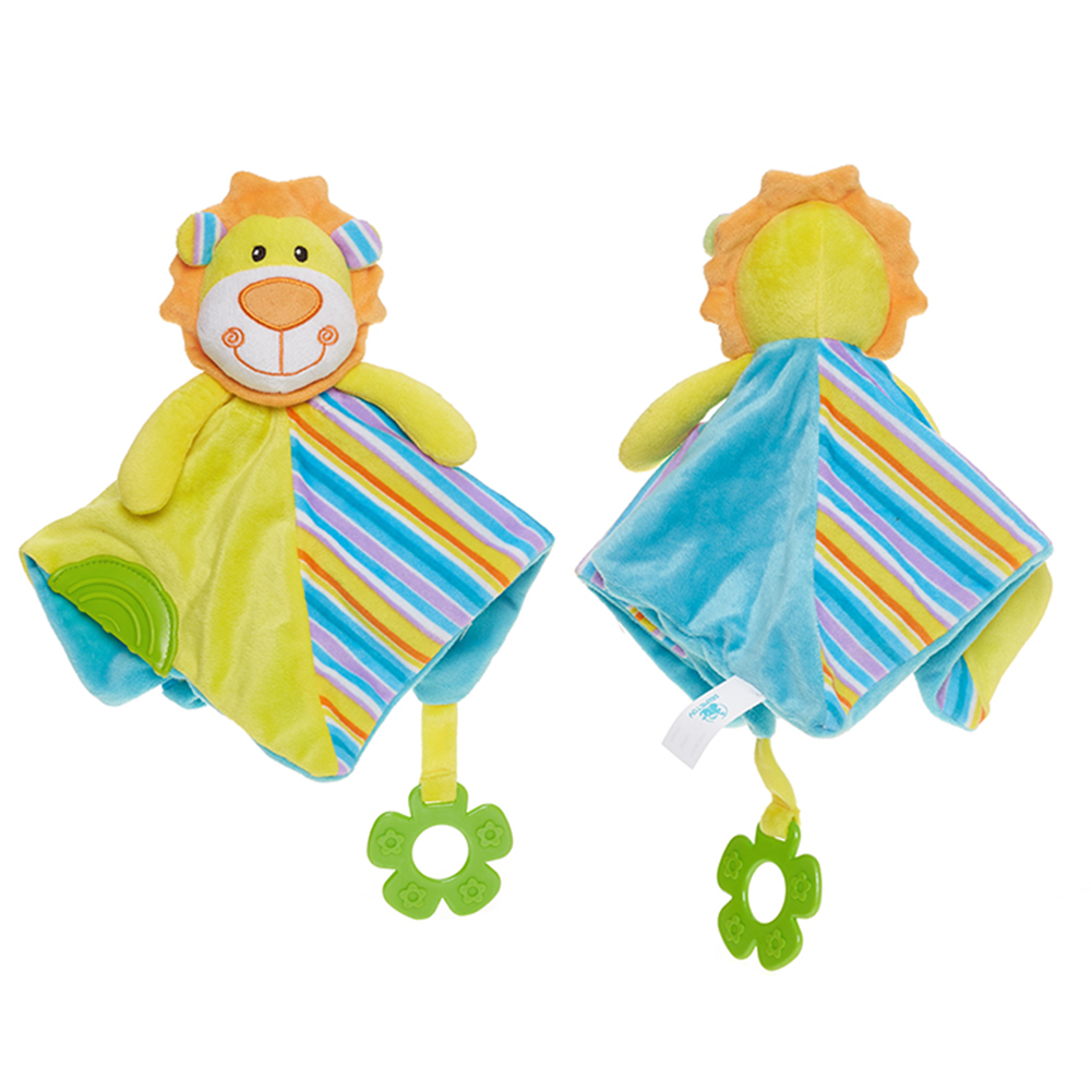 Luxury Stuffed Animal Appease Comforter Towel Bedding Plush Baby Security Blanket