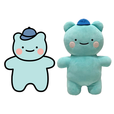 Mascot Company Logo Anime Plush Toys Dolls Pillow Customization Professional High Quality Plushie Customized Unisex Custom Sizes