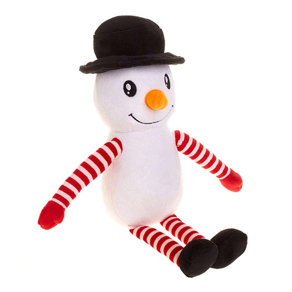 Customized Baby Toy Plush Christmas Santa Claus Snowman Plush Toy Doll