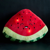 Wholesale Kawaii Custom Soft Stuffed Fruit Shape Plush Toy Pillow Baby Sleeping Kids Toy