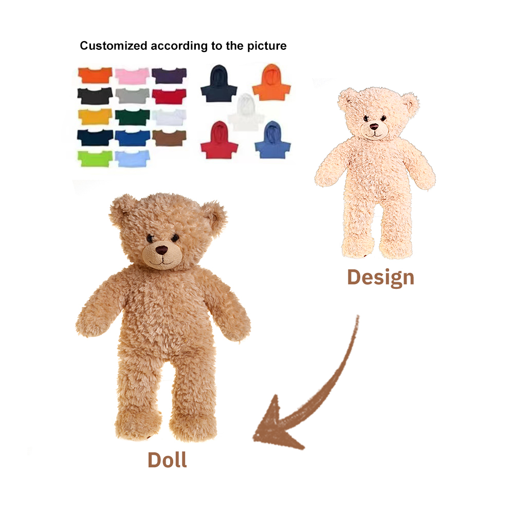 Wholesale Custom Plush Kids Teddy Bear Toy Mini Cute Kids Bears