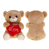 Cheap Plush Stuffed Teddy Bears With Red Heart Valentine Day Gift For Girlfriends