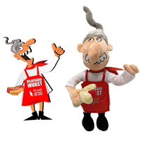Custom Plush Toys Factory Customized Promo Gifts Dolls Manufactures Personalised Brand Company Mascot Stuffed Animals