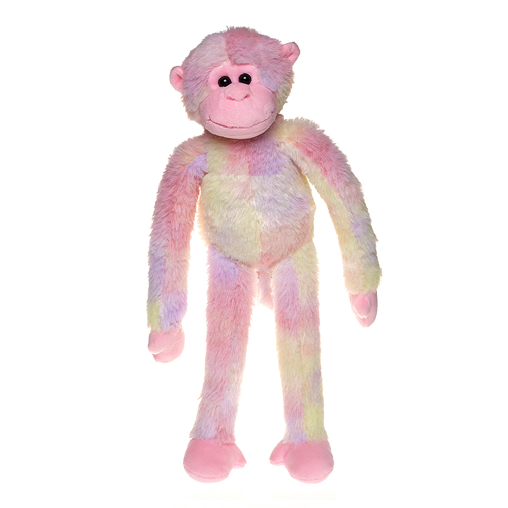 Rainbow monkey toy stuffed plush toy custom plush toy