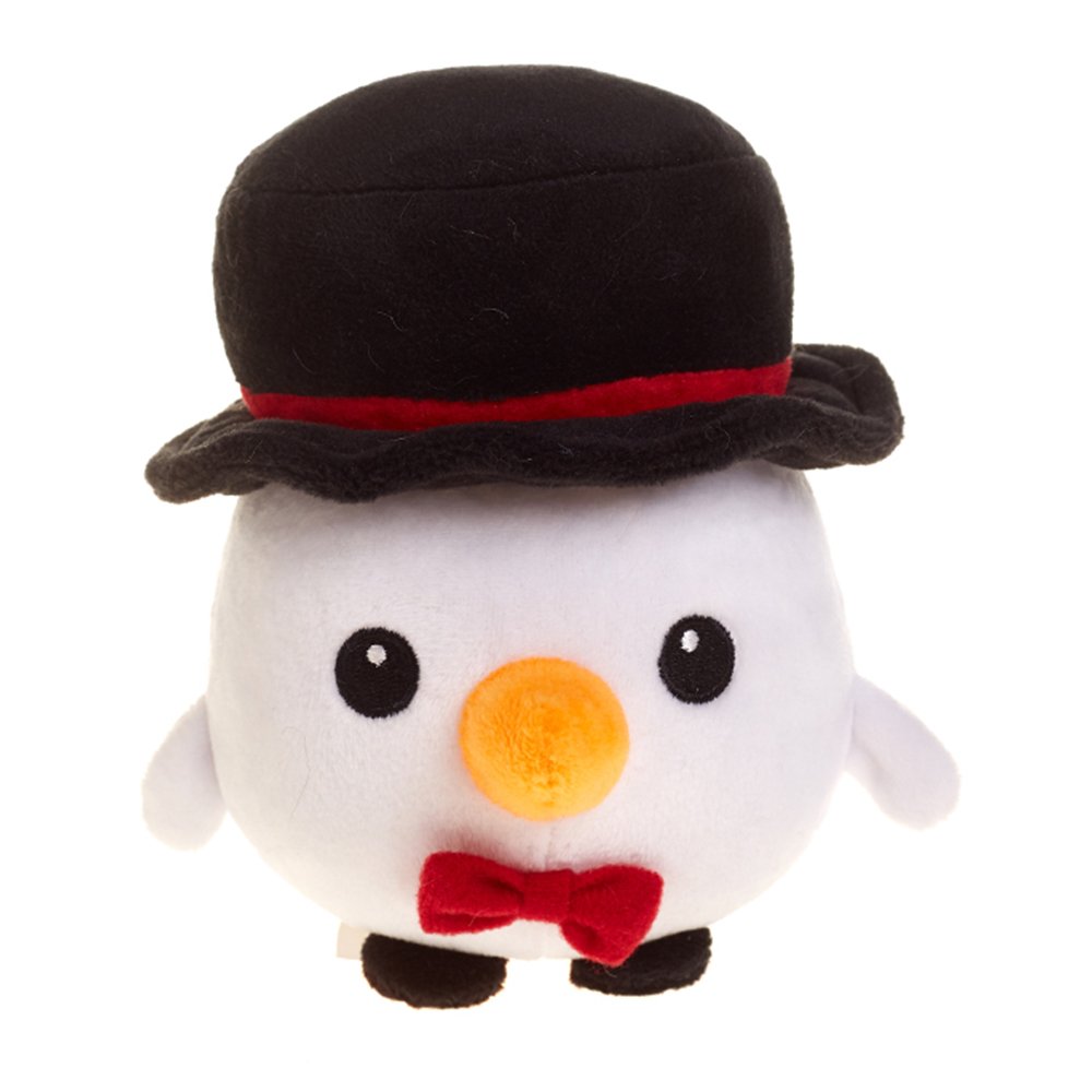 Factory Custom Funny Christmas Soft Plush Toys Elf Snowman Santa Claus Doll