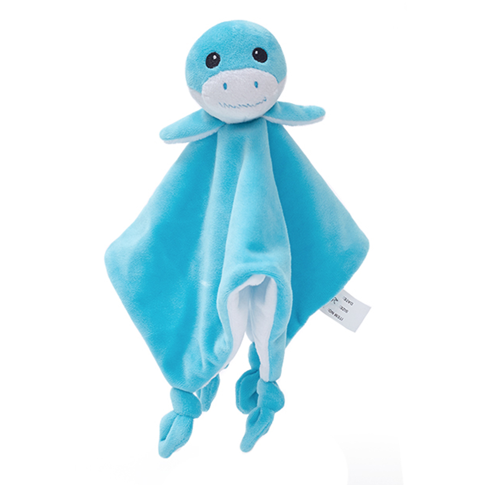 Baby Lovey Blanket Soft Cotton Appease Towel Teether Baby Comforter Security Blanket Toy