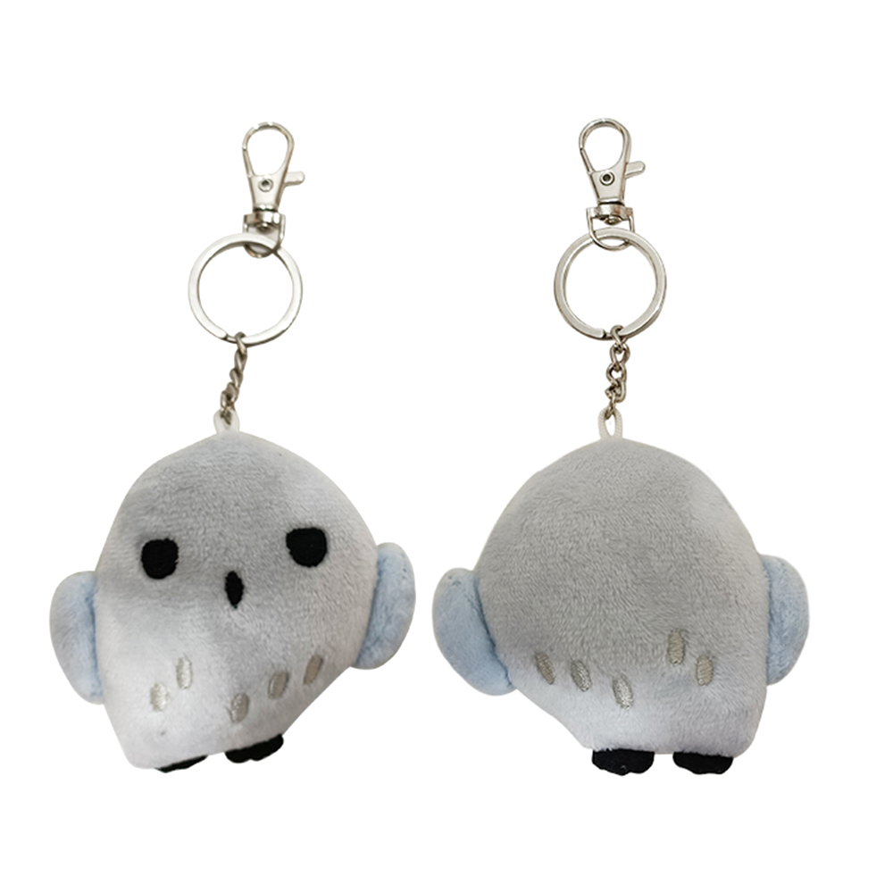 High Quality Factory Customization Logo Animal Plush Rings Toys Custom Plush Dolls  Keychain