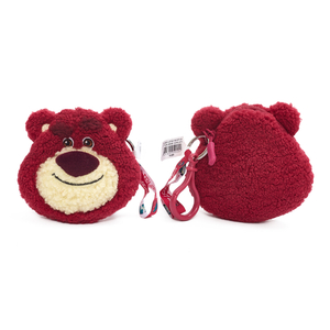 Red Panda Plush Doll Round Zero Wallet Pendant Cute Women's Backpack Pendant Card