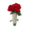 Hand Held Flower Plush Toys a Bouch of Rose Flower Bouquet for Girlfriend Creative Valentine's Day Presents