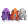 New Dog Toy Plush Rhino Shape Pet Dog Bite Chew Toys Set