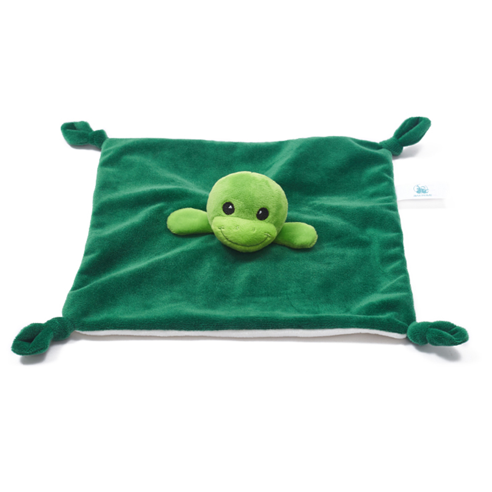 Baby Lovey Blanket Soft Cotton Appease Towel Teether Baby Comforter Security Blanket Toy