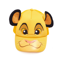 Wholesale Embroidery Lovely Cosplay Child Baseball Cap Lion Animal Ear Children Hats Kids for Party