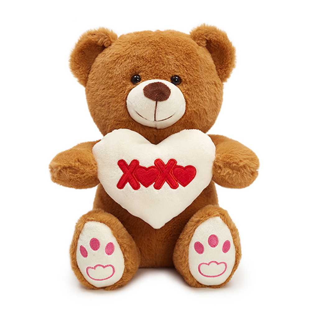 Customized Cute Love Plush Toy Soft Valentine's Day Plush Teddy Bear And Mother's Day Gift