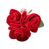 Hand Held Flower Plush Toys a Bouch of Rose Flower Bouquet for Girlfriend Creative Valentine's Day Presents