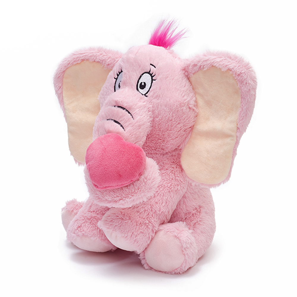 Valentine Plush Toy Cute Plush Elephant Stuffed Animal Soft Toy Valentines Day Gift