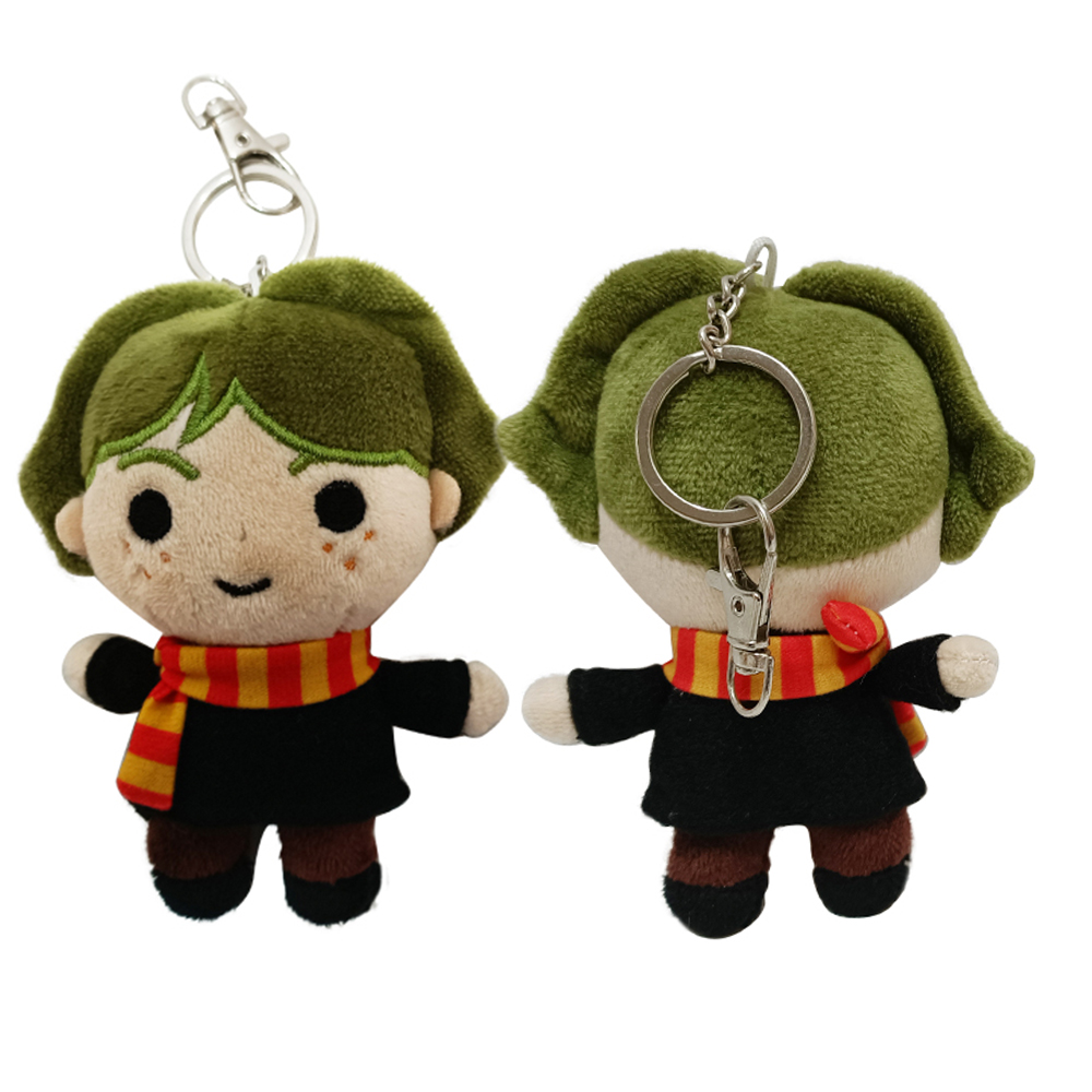 High Quality Factory Customization Logo Animal Plush Rings Toys Custom Plush Dolls  Keychain